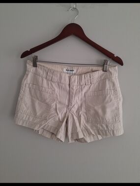Old Navy Women's Beige Utility Shorts